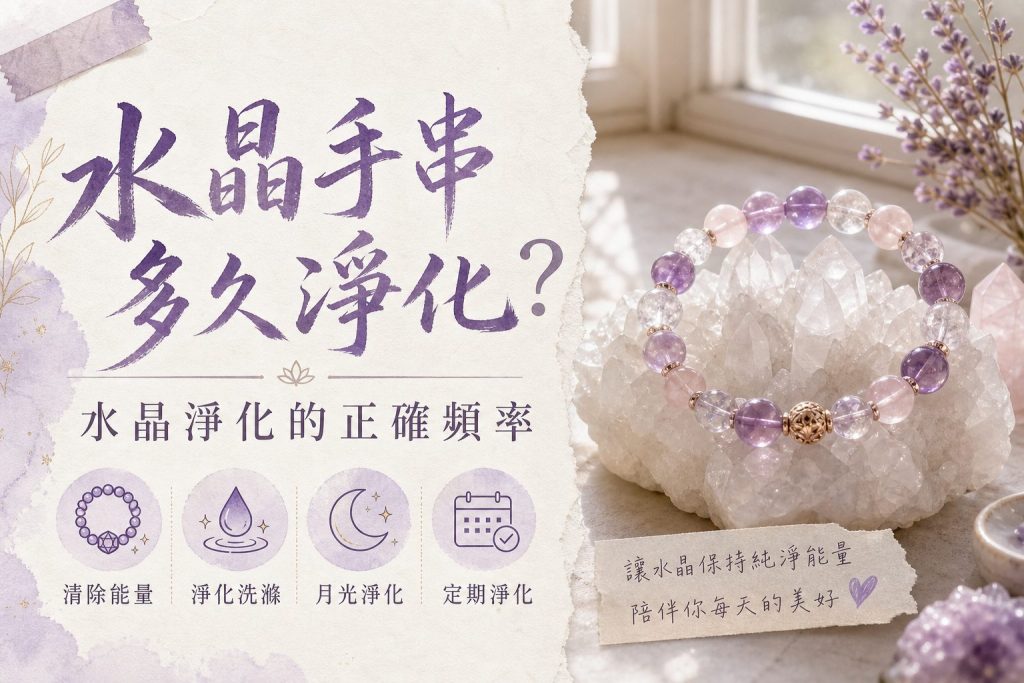 水晶手串多久淨化？